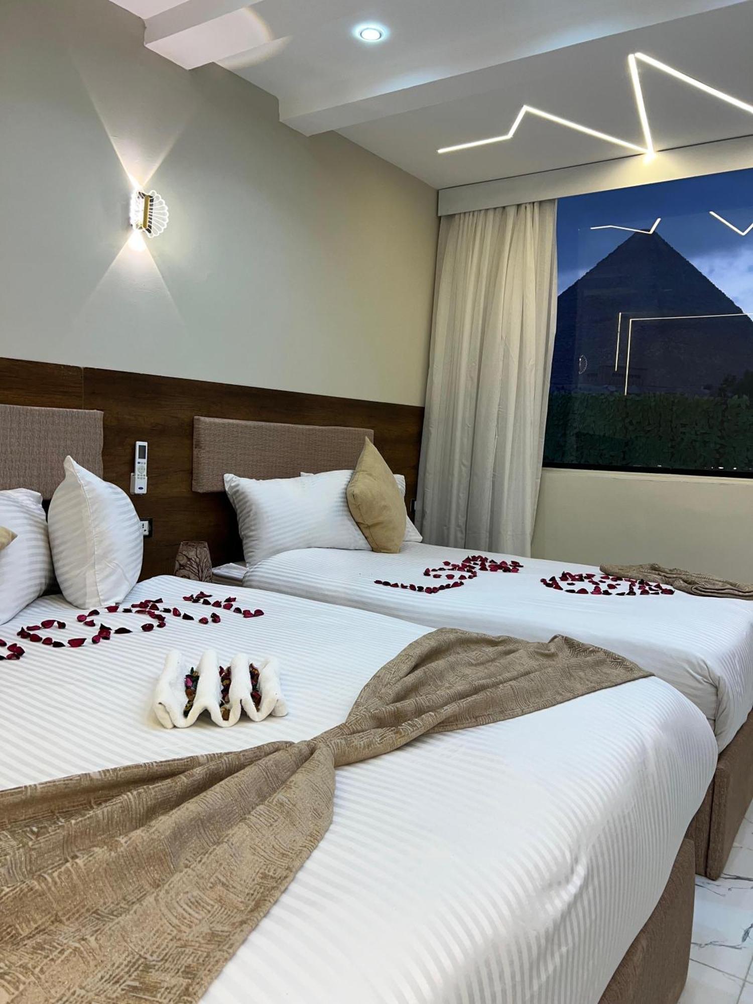 فندق New Golf Pyramids View Kafret el-Gabal المظهر الخارجي الصورة