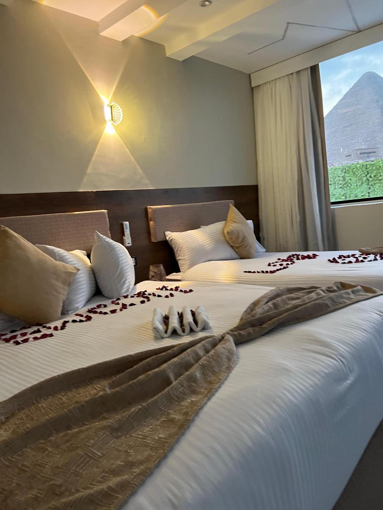 فندق New Golf Pyramids View Kafret el-Gabal المظهر الخارجي الصورة